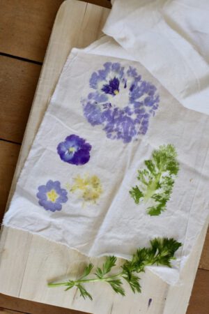 Kinder-Ferien-Workshop: „Mit Blumen drucken“